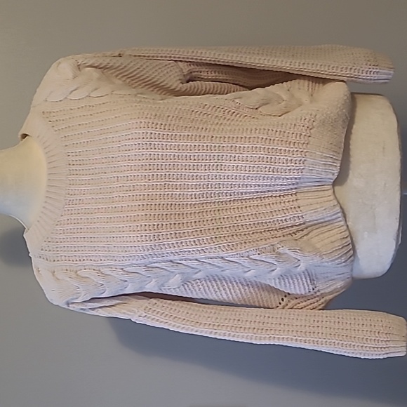 Cable knit oversized sweater - Picture 1 of 2